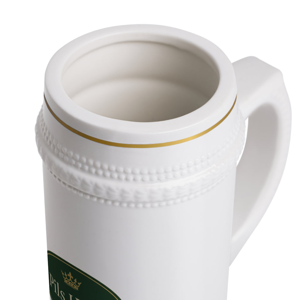Pils Haus Ceramic Beer Stein Mug – Classic Logo
