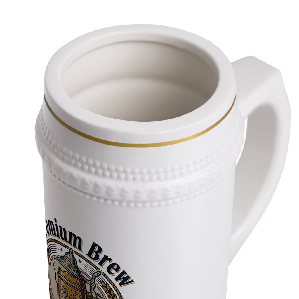 Pils Haus Ceramic Beer Stein – Premium Brew 1834 Logo