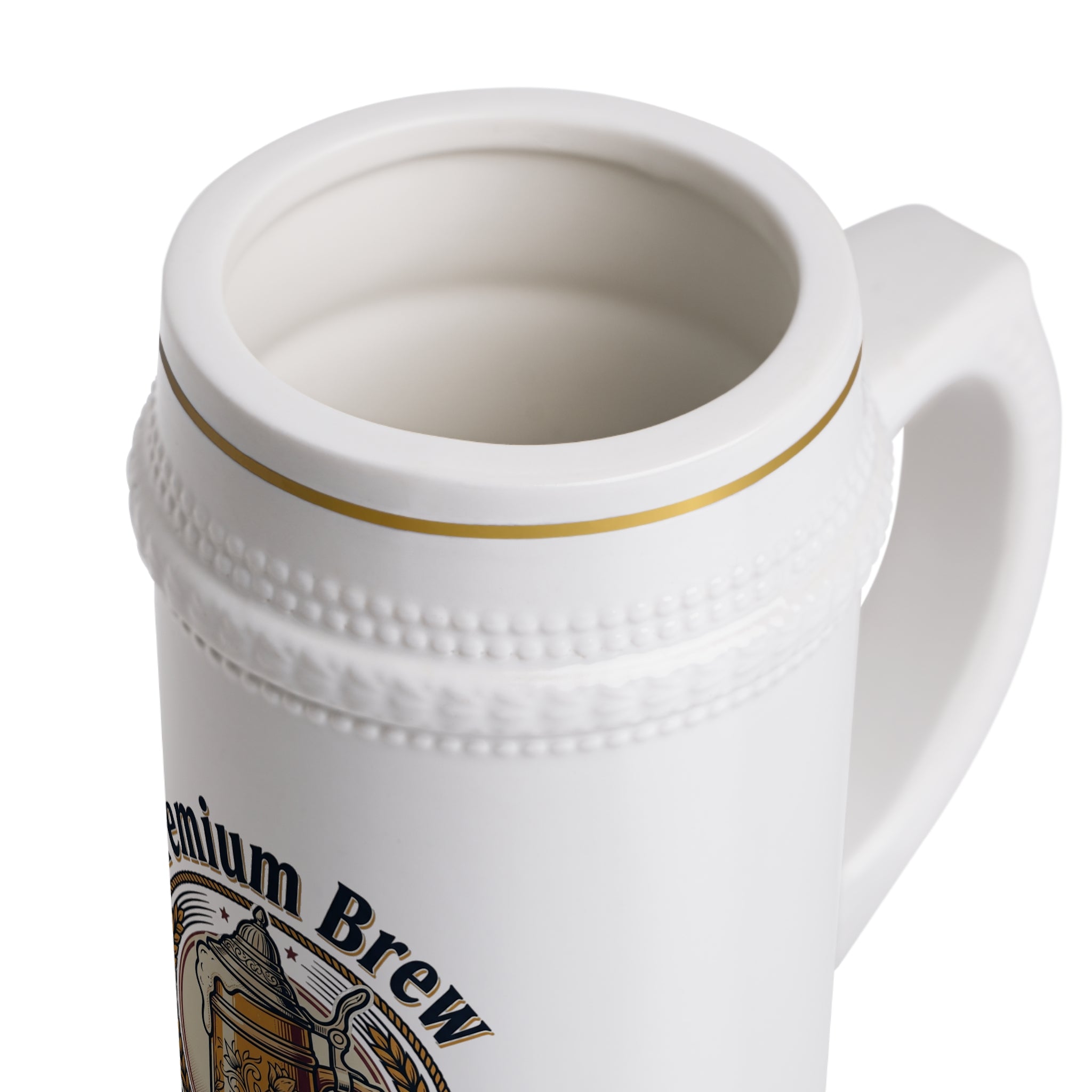Pils Haus Ceramic Beer Stein – Premium Brew 1834 Logo