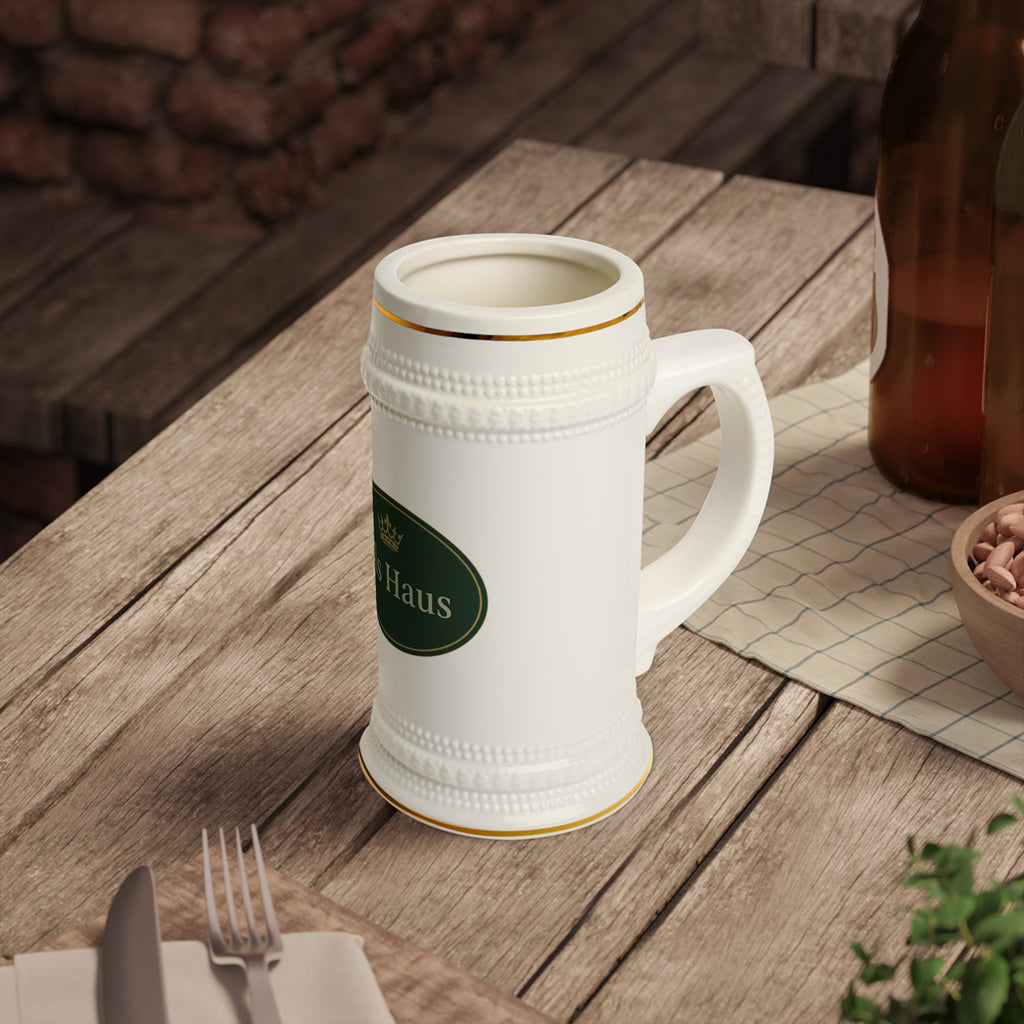 Pils Haus Ceramic Beer Stein Mug – Classic Logo
