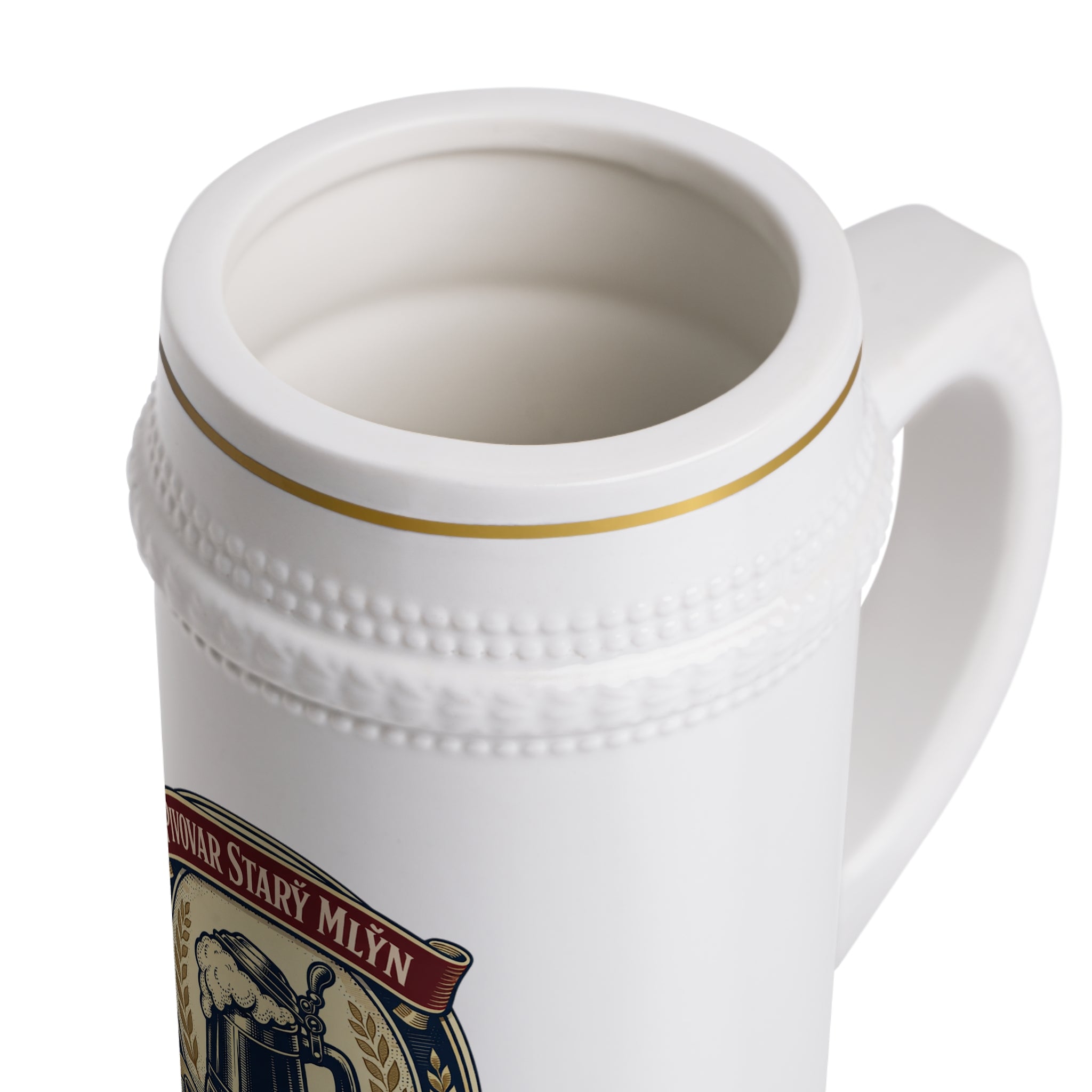 Pils Haus Ceramic Beer Stein Mug – Polish Style Beer Label