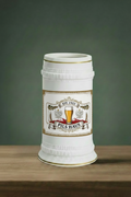 Pils Haus Ceramic Beer Stein Mug — Vintage Polish Brewery Label