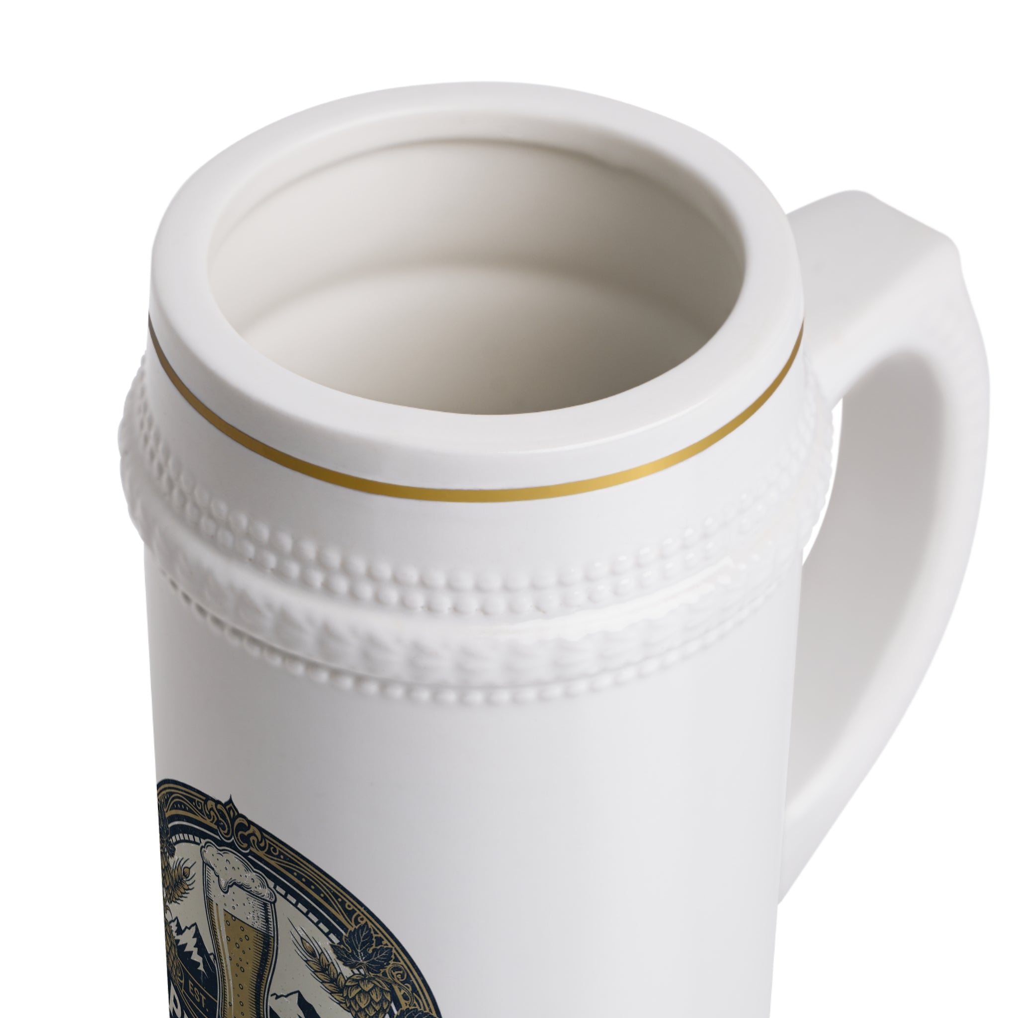 Pils Haus Ceramic Beer Stein – German Style Beer Label